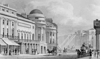 Harmonische Instelling, Regent Street, Londen. 1827