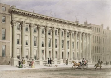 De Royal Institution of Great Britain, Albemarle Street, c.1838
