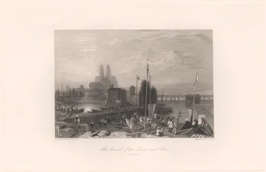 Kanaal van de Loire en Cher, nabij Tours