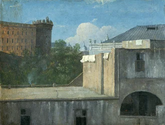 Gebouwen in Napels met de noordoostkant, 1782