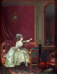 Troost van de afwezige, schilderij door Sir Thomas Lawrence (1769-1830)