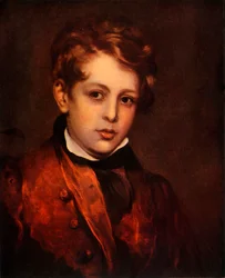 Lord Byron als jongen