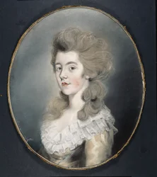 Portret van Georgiana Spencer