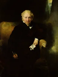Portret van Henry Fuseli (Johann Heinrich Fussli) (1741-1825)