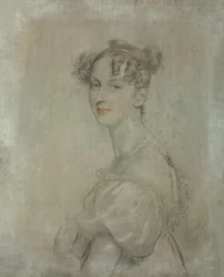 Portret van prinses Dorothea von Lieven Daria Khristoforovna Lieven, geboren Benckendorff 1785-1857, ca. 1812