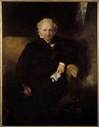 Portret van de schilder Henri Fussli (of Fuseli)