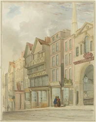 Hoogstraat met de Marktpoort