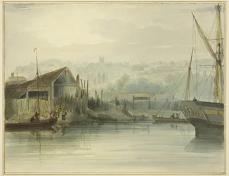 Scheepswerf bij Canon