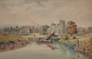 Maidstone vanaf de rivier