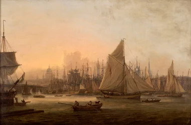 De Pool van Londen, ca. 1805