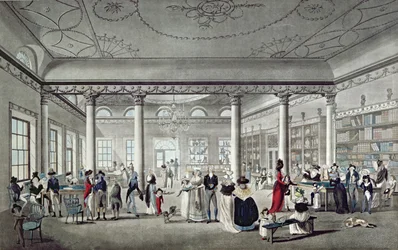 Bibliotheek van Hall in Margate, 1789