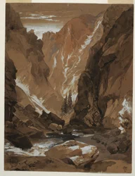 Tekening, Toltekenkloof, Colorado, 1881