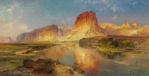 De Green River in Wyoming, 1878