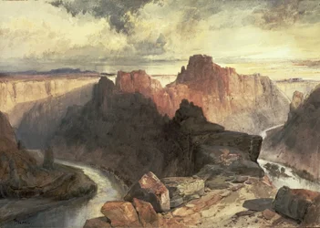 Zomer, Amfitheater, Colorado River, Utah Territory