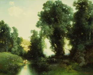 Het badgat, Cuernavaca, Mexico, 1913