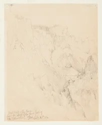 Westelijke Muur van de Canyon, Yellowstone