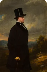 Portret van John George Weld Forester, 2e Lord Forester, ca. 1832-66