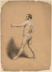 Boogschutter, Naaktstudie