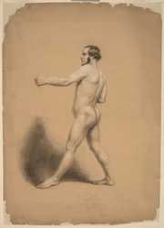 Boogschutter, naaktstudie