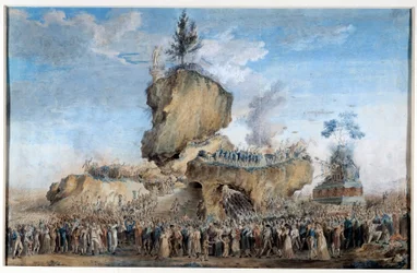 Feest van het Opperwezen op het Marsveld in 1793