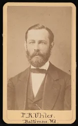 Portret van Philip Reese Uhler 1835-1913