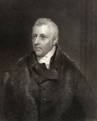Dudley Ryder, 1e Graaf van Harrowby, gegraveerd door Henry Robinson (1796-1871), uit 
