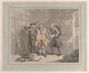 Boekverkoper en auteur, 25 september 1784