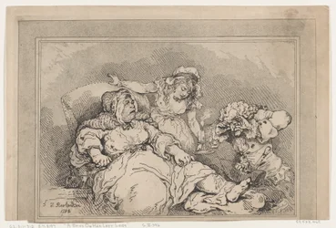 Een Koppelaarster op haar Laatste Benen, 1792
