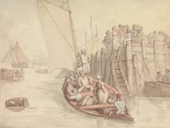 Een Pier in Amsterdam (Versie A)