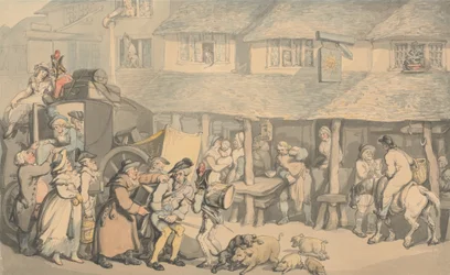 Bodmin Cornwall: De aankomst van de postkoets