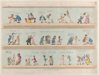 Randen voor kamers, Plaat 2, 25 maart 1799