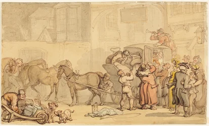 Koets Wisselt Paarden