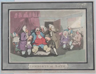 Comforts of Bath, Plaat 1, 6 januari 1798