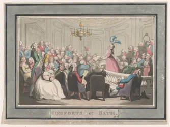 Comforts of Bath, Plaat 2, 6 januari 1798