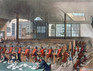 Algemeen Postkantoor, Lombard Street, Londen, 1808