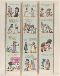 Groteske Grenzen voor Kamers & Hallen, Plaat 16, 1 augustus 1799