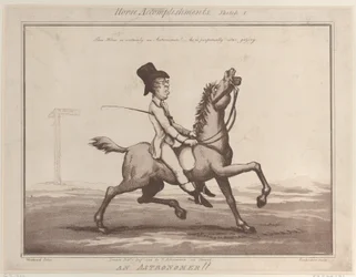 Paardprestaties, Schets 1: Een astronoom!!, 1 augustus 1799