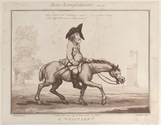 Paardprestaties, schets 3: Een fluiter!!, 1 augustus 1799