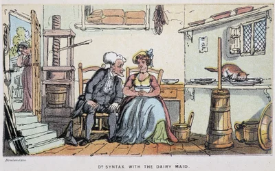 De dokter met een dienstmeid - in "Doctor Syntax