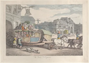 Parijs Diligence, ca. 1810