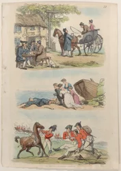 Plaat 12, uit Wereld in Miniatuur, 1816