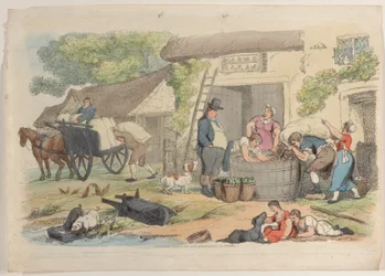 Plaat 16, uit Wereld in Miniatuur, 1816