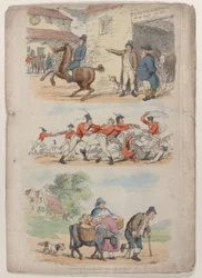 Plaat 1, uit Wereld in Miniatuur, 1816