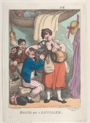 Een Smokkelaar Uitrusten, 25 september 1810