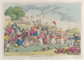 Plattelandsporten, Smock Racing, [1 oktober 1811], herdruk