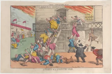 Sporten op een dorpskermis, 5 oktober 1810
