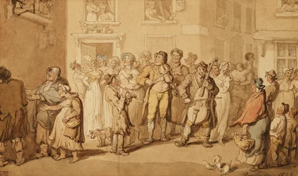 Straatmuzikanten, 1823