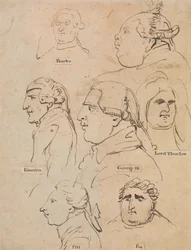 Studies van George III en Staatslieden