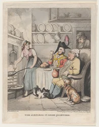 De korporaal in goede kwartieren, 18 juli 1802