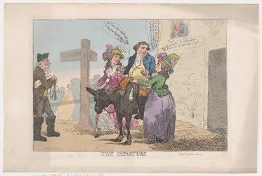 Het vertrek, 29 april 1784